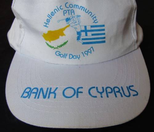 1997 Bank of Cyprus Hellenic Community of Pretoria Golf Day Cap