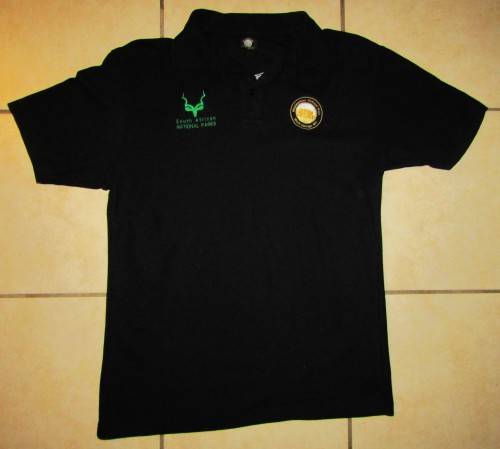 SA National Parks Black Shirt