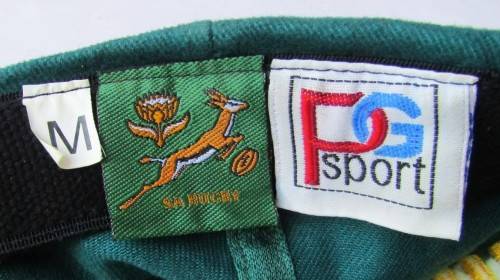 SA Springbok Rugby Cap - Medium Size