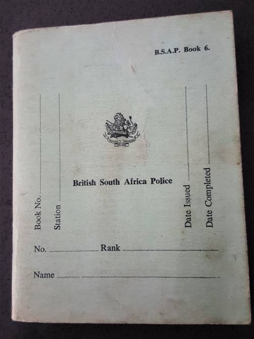 Rhodesia BSAP Pocket Book