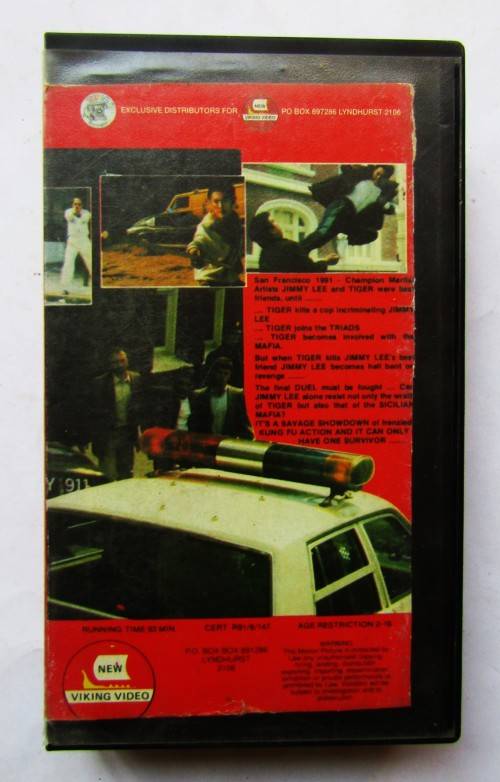 The Defector - Jet Lee - Action Movie VHS Tape (1991)