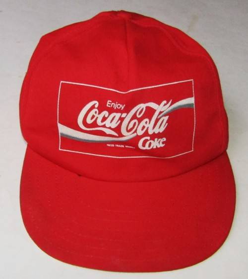 Old Red Coca Cola Cap