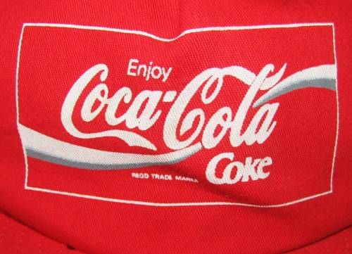 Old Red Coca Cola Cap
