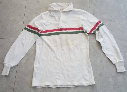 Old Long Sleeve Sturrock Park Number 14 Players Rugby Jersey