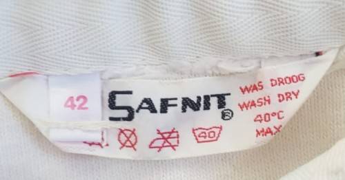 Old Long Sleeve Sturrock Park Number 14 Players Rugby Jersey