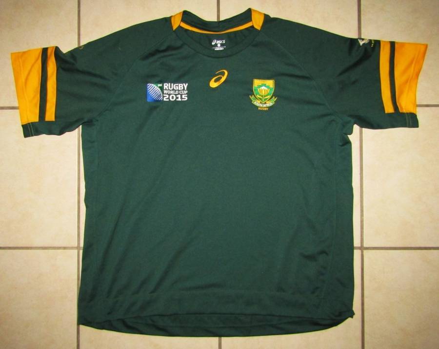 2015 World Cup Springbok Rugby Jersey