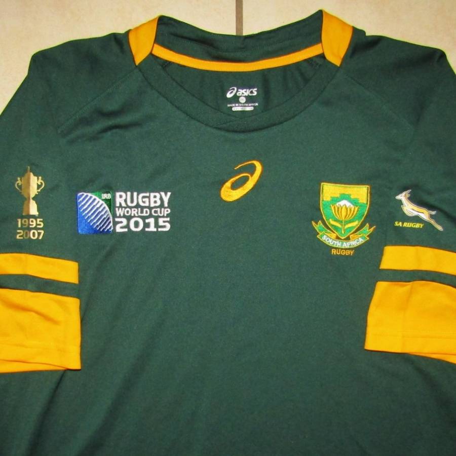 2015 World Cup Springbok Rugby Jersey