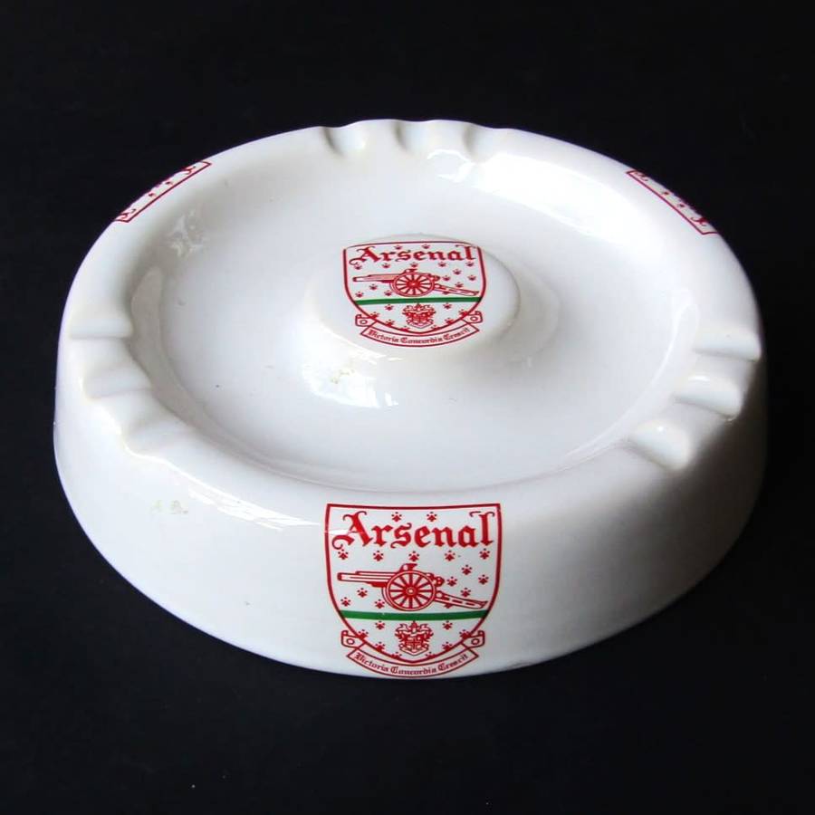 Large Arsenal Football Club Ceramic Ashtray