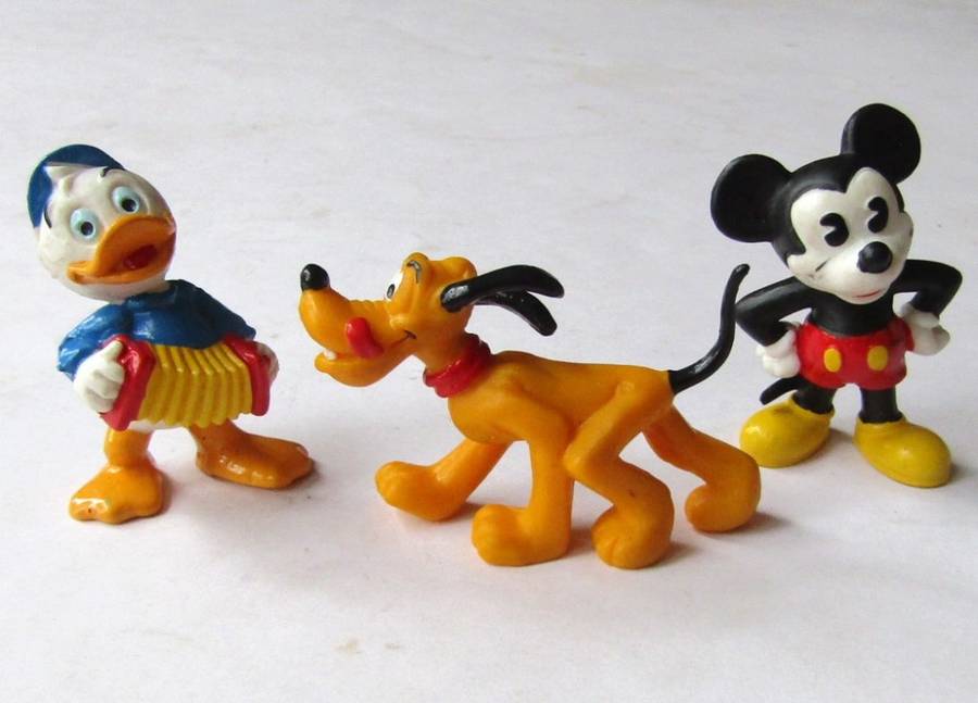 3 Bullyland Disney Figures from the 80`s