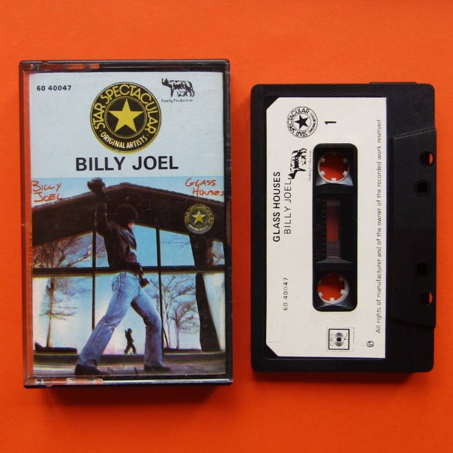Billy Joel - Glass Houses - Music Cassette Tape (1983)