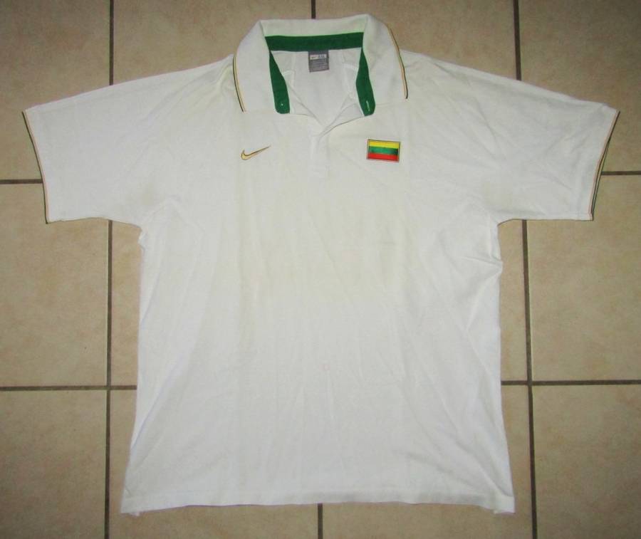 Old Nike Lithuania Football Shirt
