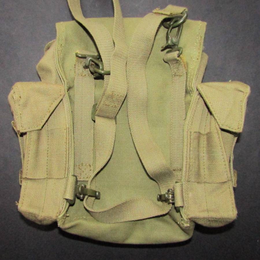 SADF Border War Webbing Patrol Bag with 2 Magazine Ammo Pouches