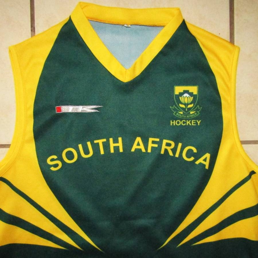 South Africa Number 9 Players Hockey Jersey