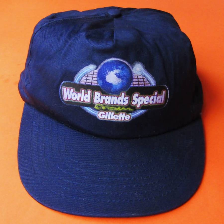 Old Gillette Advertising Cap