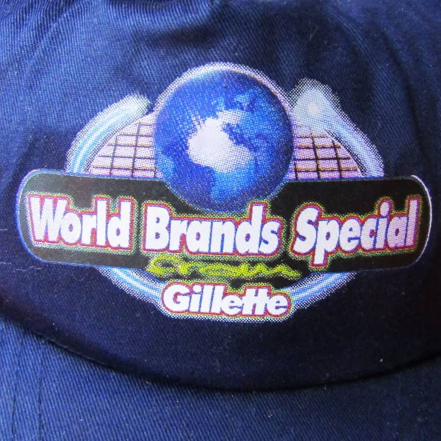 Old Gillette Advertising Cap