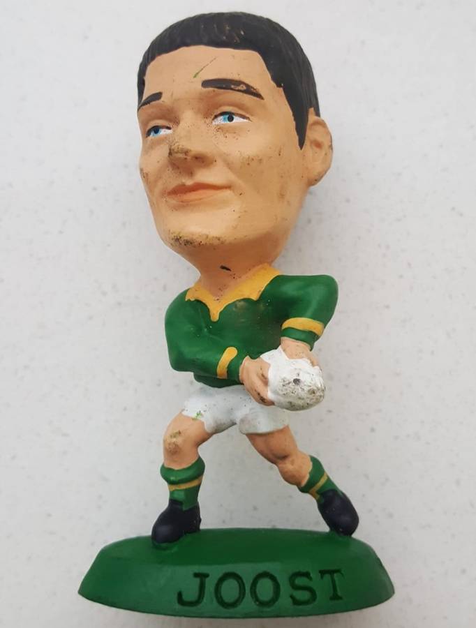 1997 Shell Headliners Joost vd Westhuizen Rugby Figure