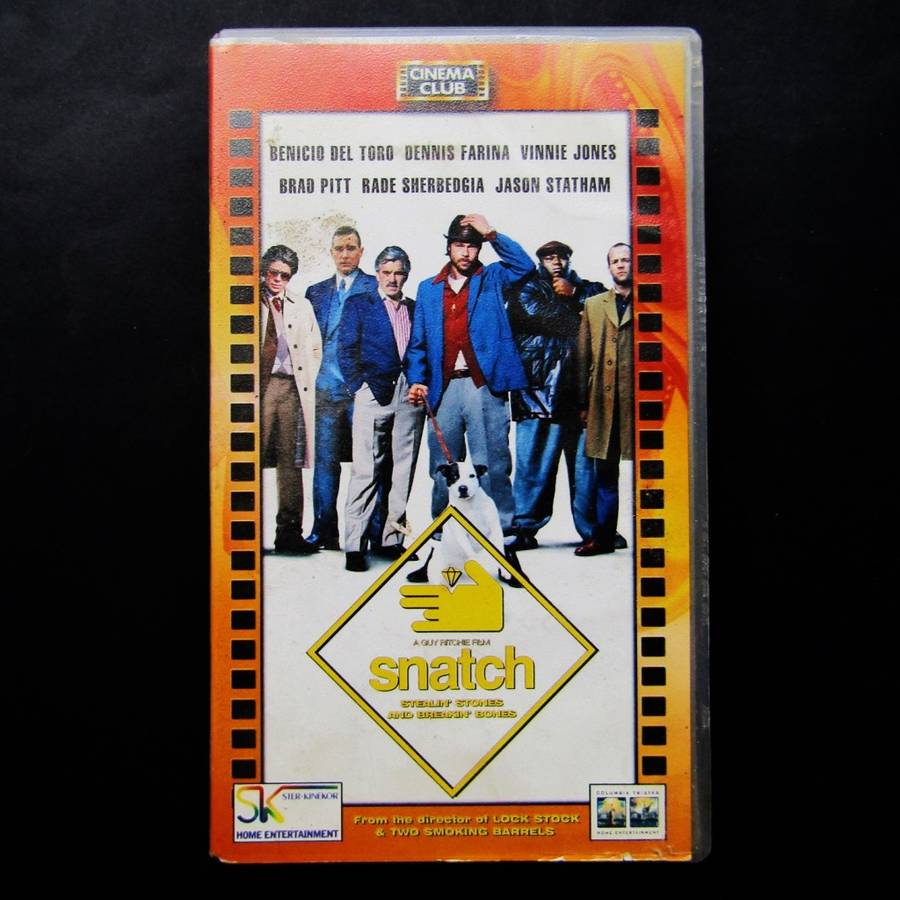 Snatch - Brad Pitt - Movie VHS Tape (2000)