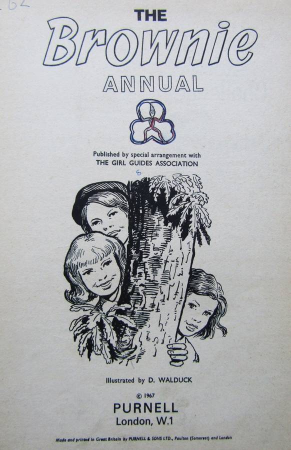 1967 Brownie Girl Guides Annual