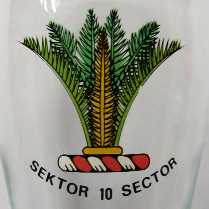 SADF Sector 10 Beer Glass