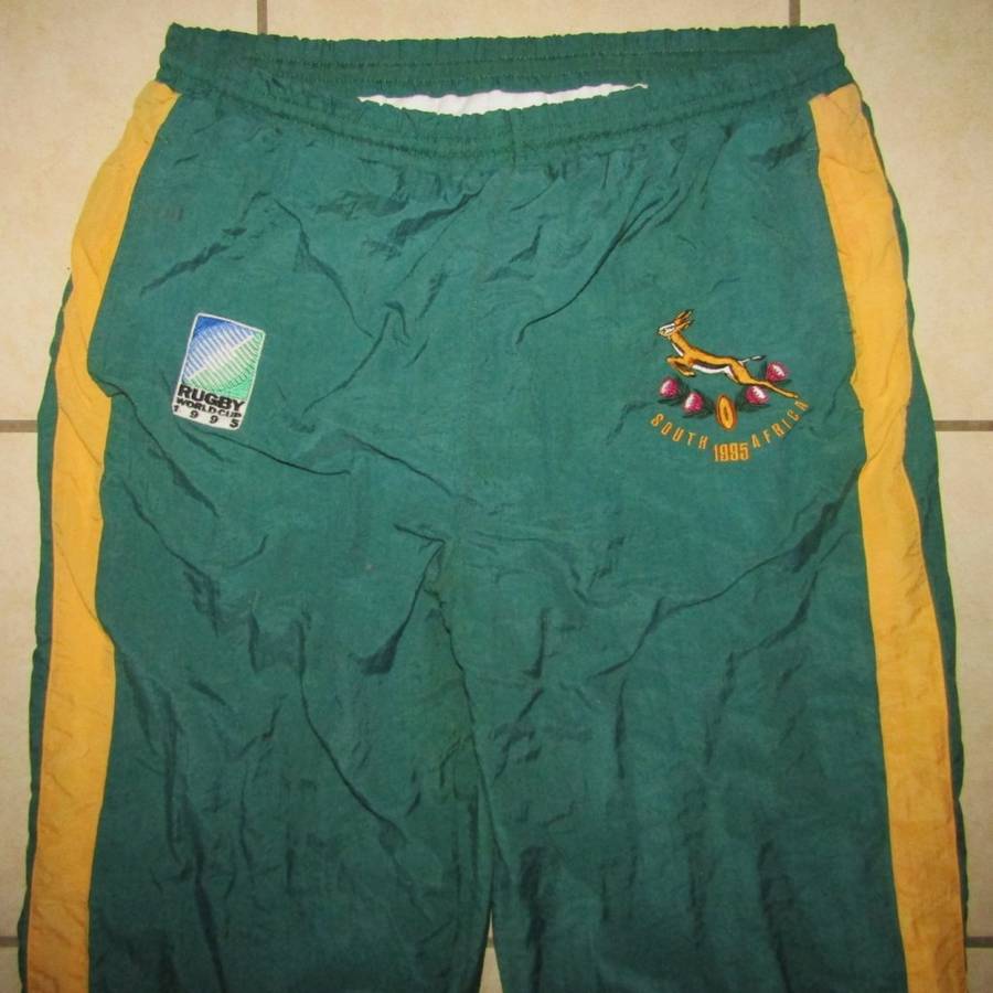 1995 World Cup Springbok Rugby Tracksuit Pants