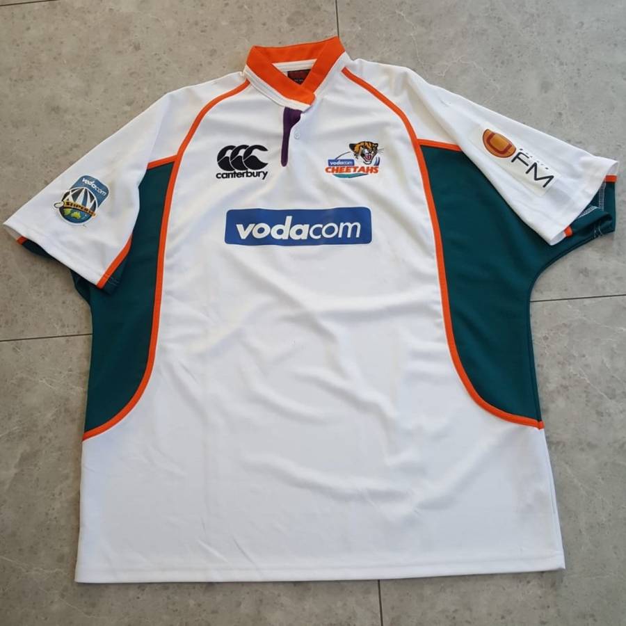 Old Cheetahs Super 14 Rugby Jersey - Size XXXL