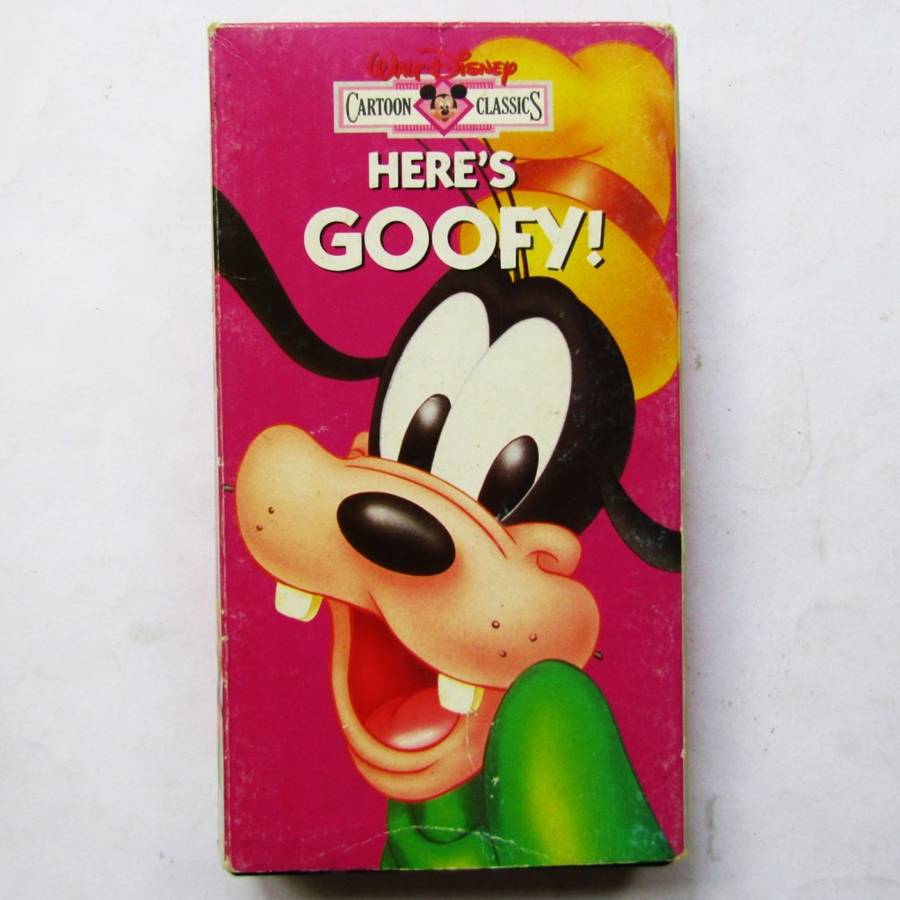 Here`s Goofy - Walt Disney VHS Video Tape (1990)