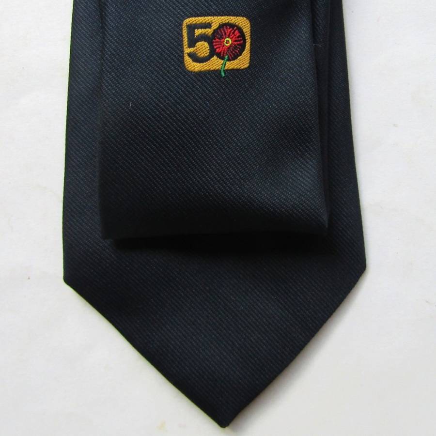 1988 Noord Transvaal Rugby 50 Year Neck Tie
