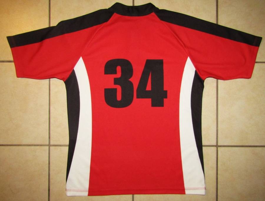 Old Signed Valke Number 34 Rugby Jersey