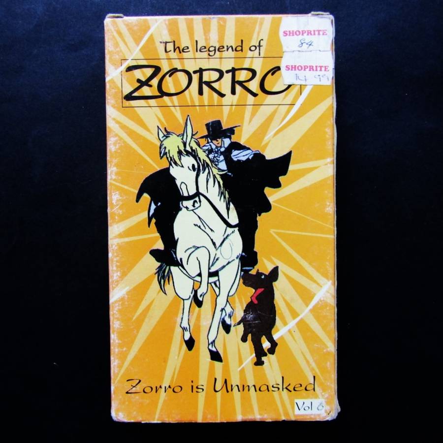 The Legend of Zorro - Volume 6 - Series VHS Tape (1996)