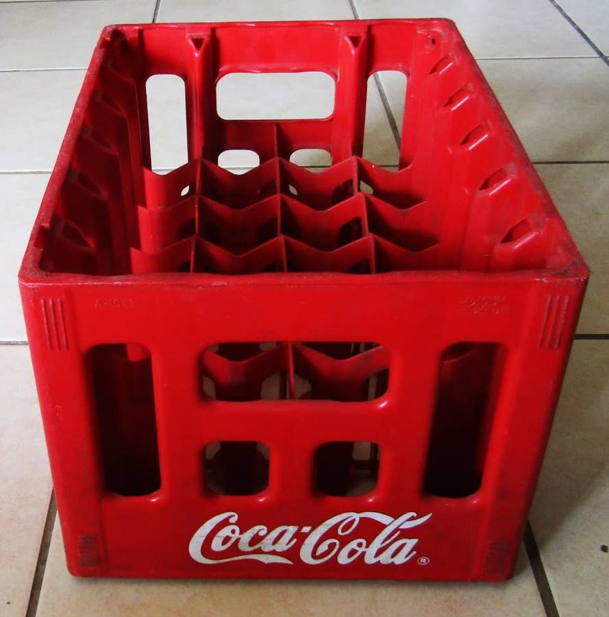 Old Coca Cola 24 Bottle Plastic Crate