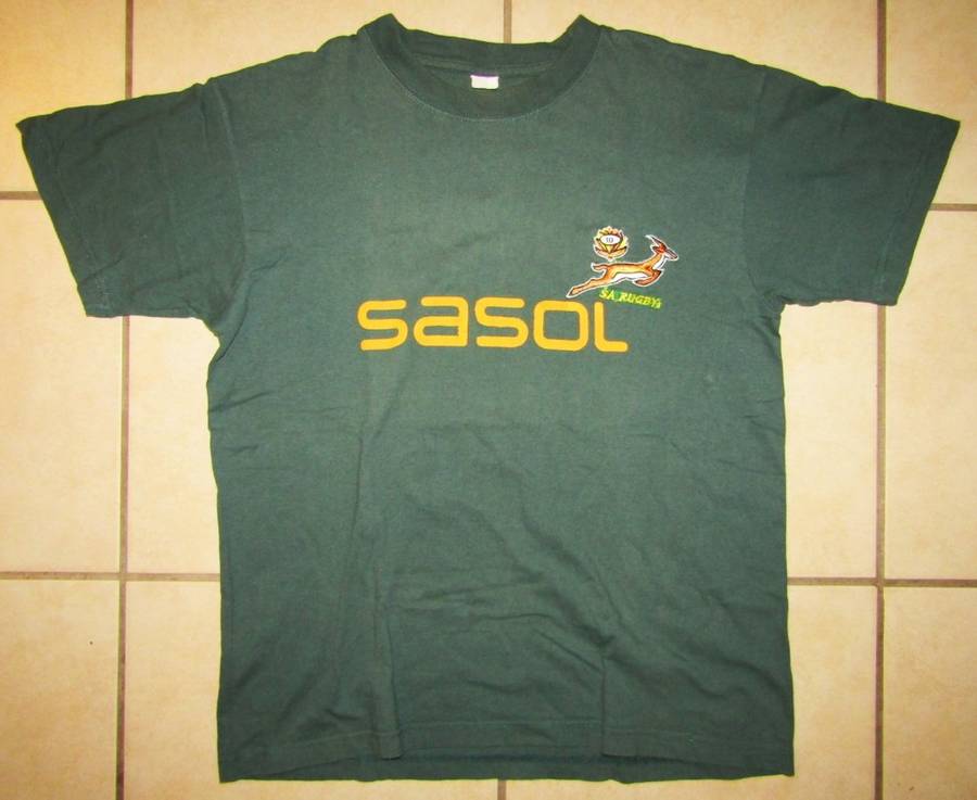 Old Springbok Rugby Shirt - Medium Size