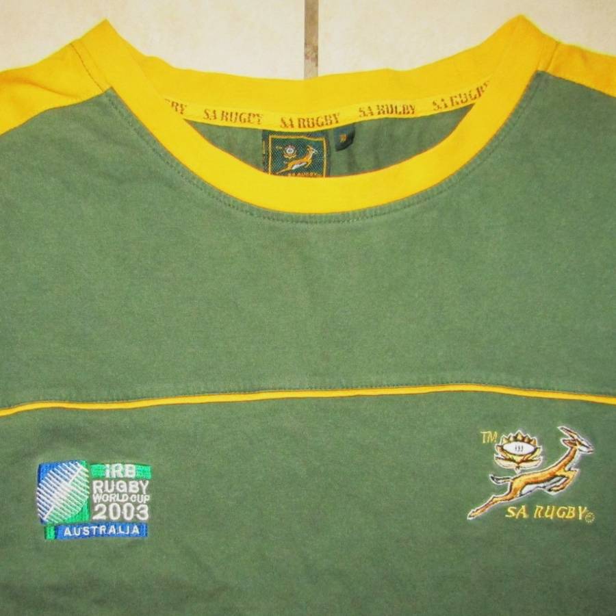 2003 World Cup Springbok Rugby Shirt - XL Size