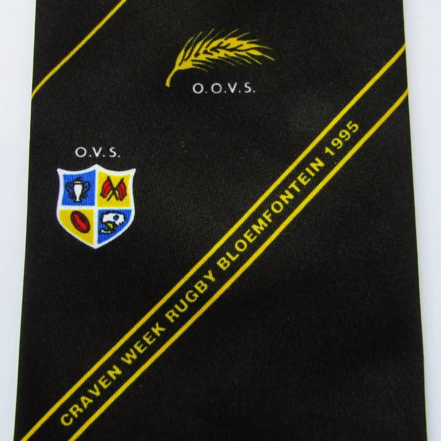 1995 Bloemfontein Craven Week Rugby Neck Tie