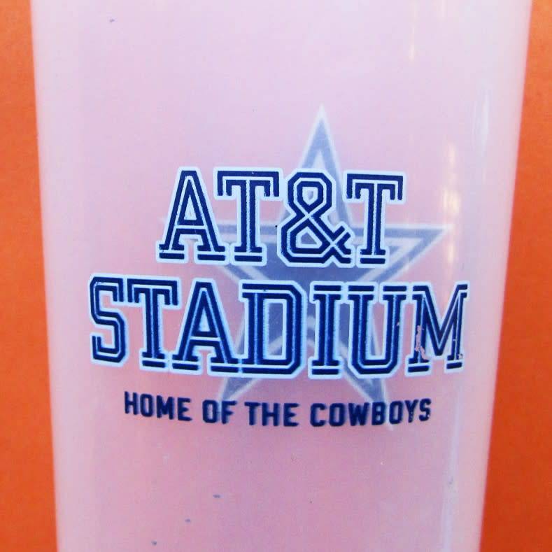 NFL Dallas Cowboys Stadium Beer Cup