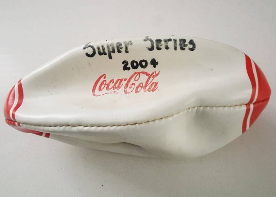 Old Coca Cola Midi Size Rugby Ball