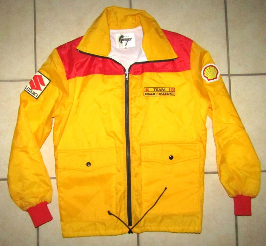 Old Shell Suzuki Racing Team Jacket