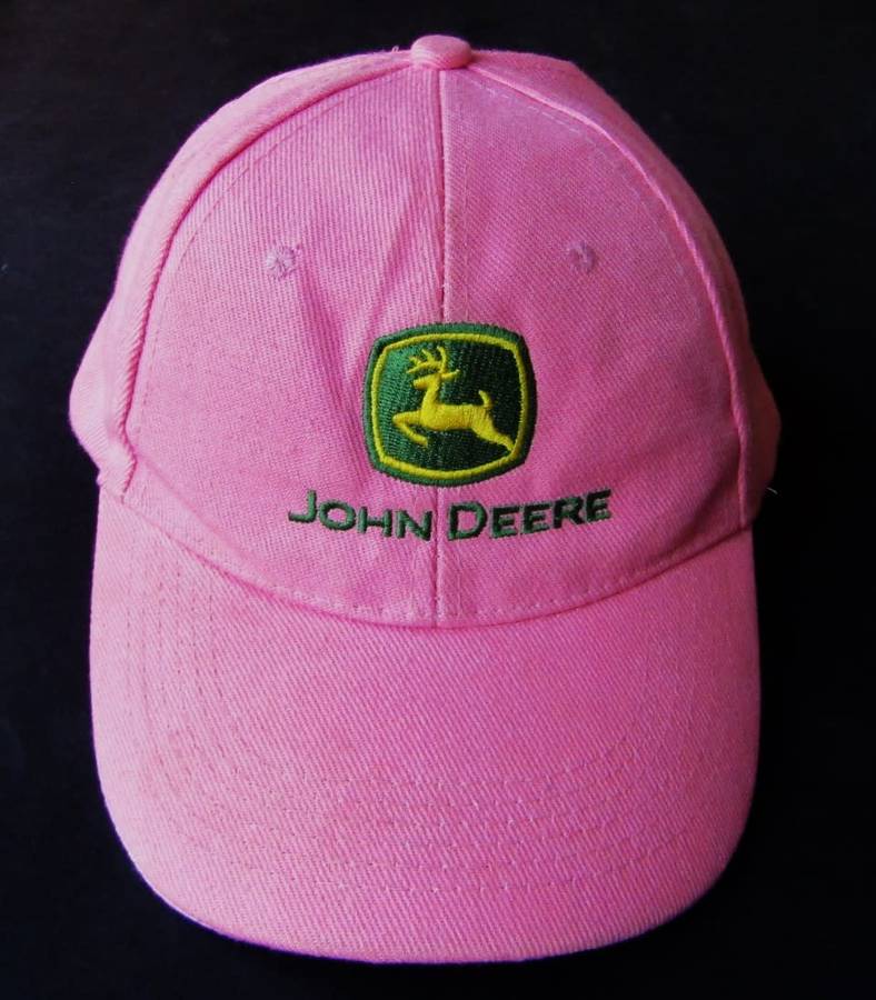 Pink John Deere Cap
