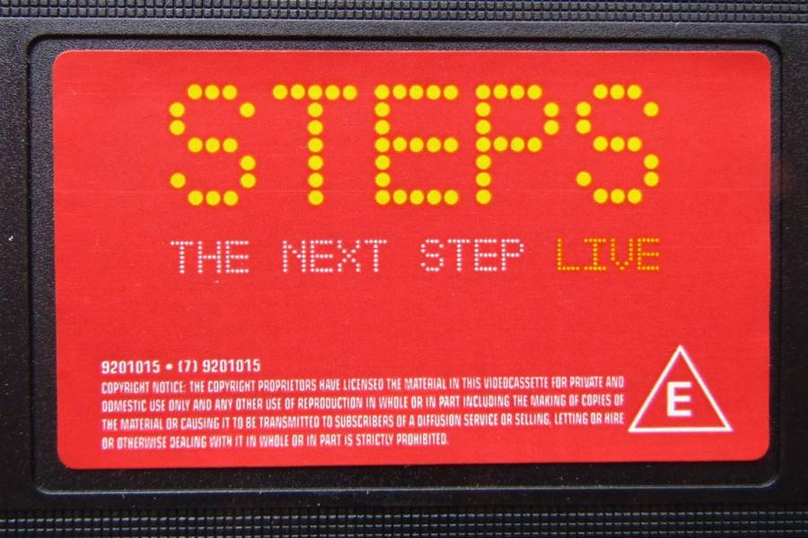 Steps - The Next Step Live - VHS Video Tape (1999)