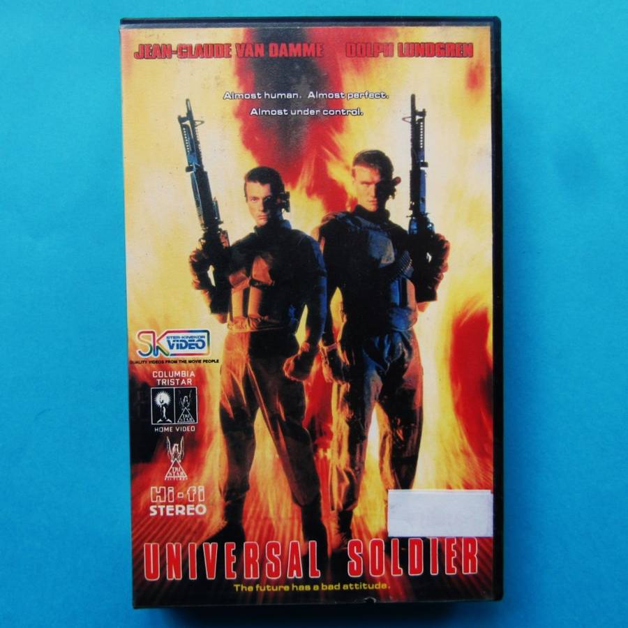 Universal Soldier - Van Damme - Movie VHS Tape (1993)