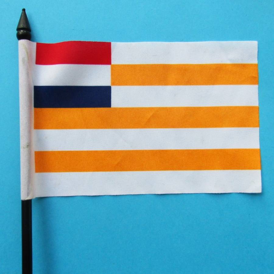 Old Orange Free State Desk Flag