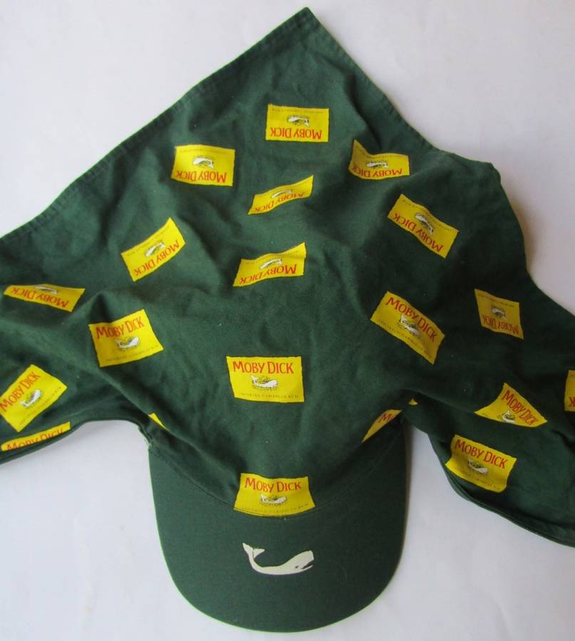 Large Moby Dick Rum Neck Flap Cap