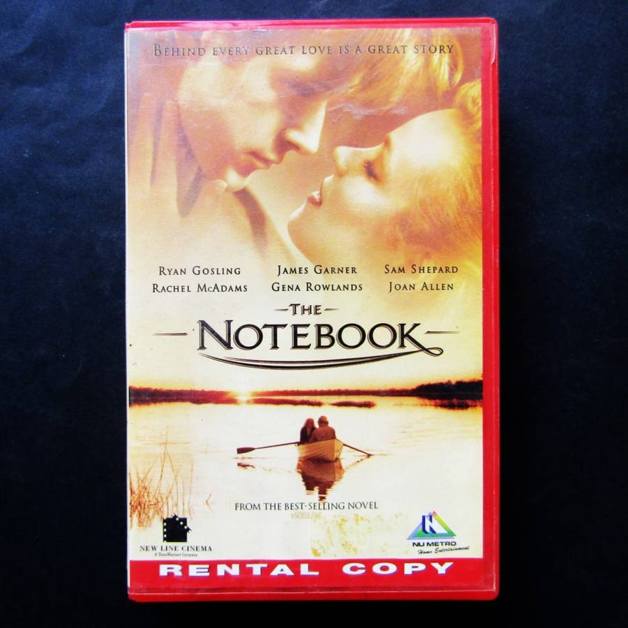 The Notebook - Ryan Gosling - Movie VHS Tape (2005)