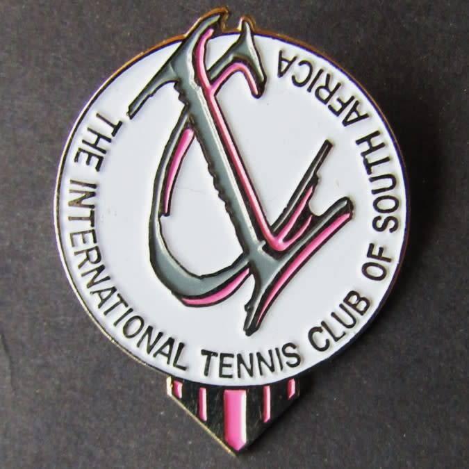 Old International Tennis Club of South Africa Lapel Pin Badge