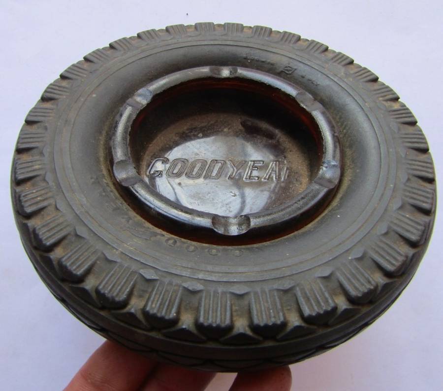 Old Goodyear Tyre Ashtray