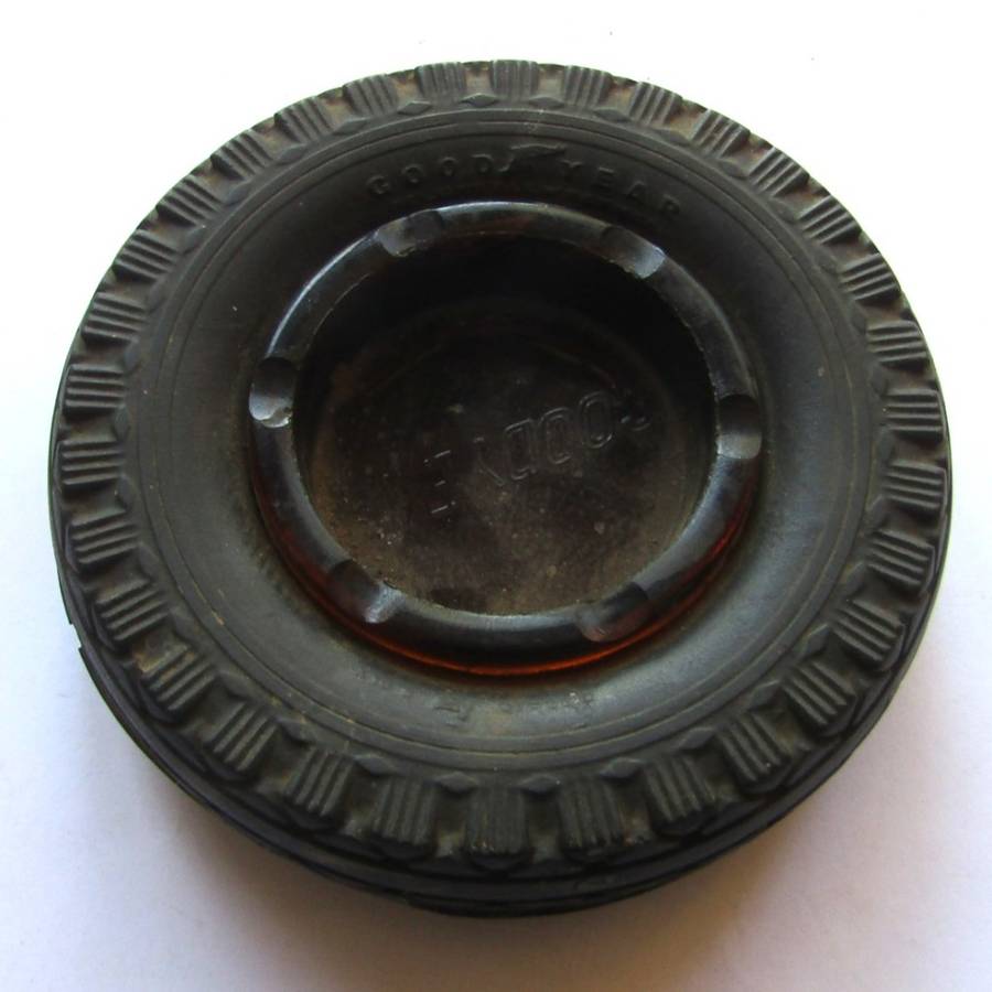 Old Goodyear Tyre Ashtray