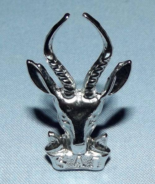 SADF Infantry Chrome Metal Beret Badge