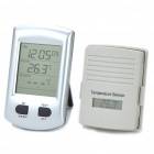 2.7" LCD Wireless Digital Indoor Outdoor Thermometer with Clock (Local Stock)