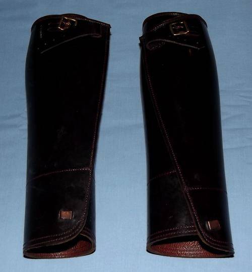 Old Rhodesia BSAP Leather Puttees