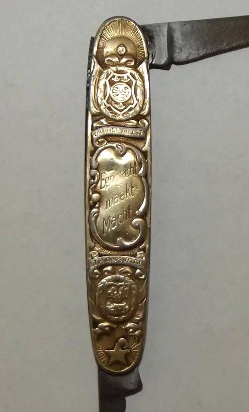 Old Kruger De Wet "Eendracht maakt Macht" Pocket Knife