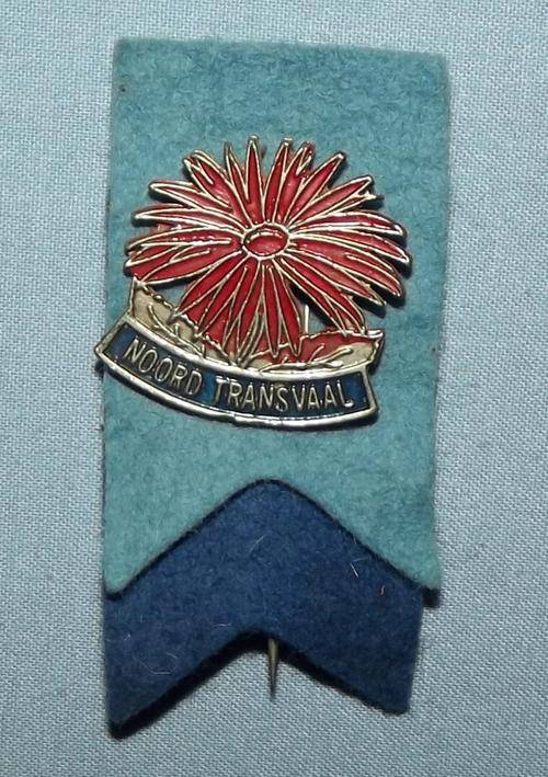 Vintage Noord Transvaal Rugby Lapel Pin Badge